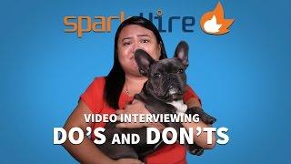 Video Interviewing Dos and Donts