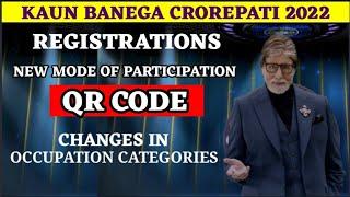 KBC 2022  QR Code  kbc 2022 registration Register for kbc  how to register by qr code