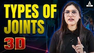 Types of Joints  3D Animation   NEET Mantra  Garima Goel