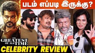 Goat Movie Celebrity Show  Thalapathy Vijay  Venkat Prabhu