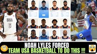 DID NOAH LYLES FORCE TEAM USA BASKETBALL TO PICK STRONGEST TEAM IS DECADES? WORLD CHAMPS OF WHAT ??