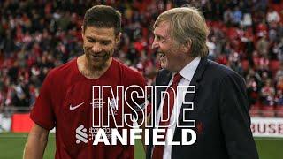 Inside Anfield Liverpool Legends 2-1 Manchester United  Alonso Dalglish & more return for win