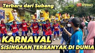 KARNAVAL SISINGAAN TERBANYAK DI DUNIA PEKAN KEBUDAYAAN DAERAH KABUPATEN SUBANG