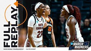 South Carolina vs. Oregon State - 2024 NCAA womens Elite Eight  FULL REPLAY