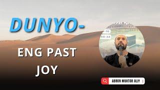 #SUHBAT • Dunyo - eng past joy   © Abror Muxtor Aliy @abrormuxtoraliy-official