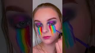 How pride makeup Broke The Internet#2024 #pride #pridemakeup #pridemakeuplook #shorts #video