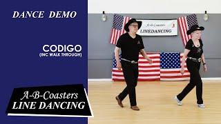 CODIGO - Line Dance Demo & Walk Through