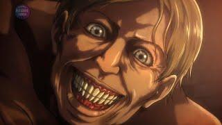 Attack on Titan  S2  Death of elite soldiers   Trapped by Titans  Rainer got bitten by Titan 