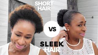 Achieving the Perfect Sleek Ponytail with Short 4C Natural Hair – Ultimate Guide