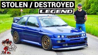 RALLY CAR VS THE STREETS RWD SEQUENTIAL 520HP ESCORT RS COSWORTH REVIEW