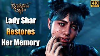 Baldurs Gate 3 - Lady Shar Restores Shadowhearts Memory - House Of Grief Shar Version Spoilers