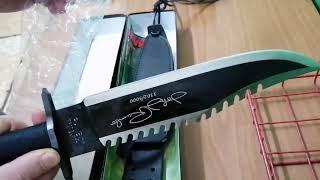 Нож Рэмбо 2 купили в Новосибирске Отзыв заказчика о Rambo Store ноябрь 2021