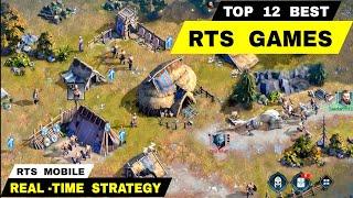 Top 12 Best AMAZING RTS games for android iOS  Best Real Time Strategy mobile game.