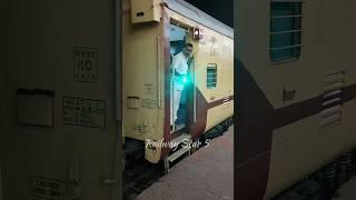  Train manager guard #guard #indianrailway #railway #youtubeshorts #shots #viral