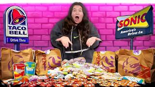 Taco Bell vs Sonic MUkbang