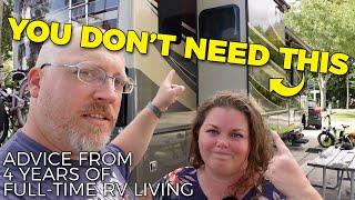 RV GEAR YOU DONT NEED Stop Wasting Your Time and Money