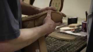 Step by step making of a sheepskin Celt boot