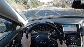 2018 Infiniti Q50 3.0t POV Drive No Talking