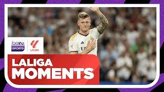 EMOTIONAL Real Madrid send-off for Toni Kroos  LaLiga 2324 Moments