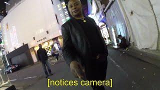 African Yakuza tout attacked me @ Shinjuku Red-Light District Tokyo Japan