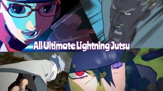Compilation Skill  All Ultimate Lightning Jutsu  Semua Jutsu Elemen Petir