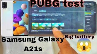 Samsung Galaxy A21s PUBG test big battery good performance 