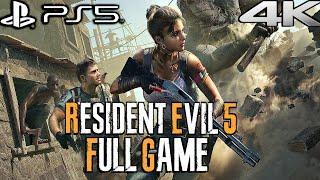 RESIDENT EVIL 5 PS5 Gameplay Walkthrough FULL GAME 4K 60FPS No Commentary