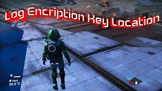 No Mans Sky Guide Log encryption key Location  Locate the crash Freighter  The First Traveller