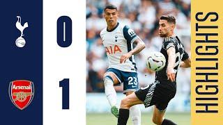 TOTTENHAM HOTSPUR 0-1 ARSENAL  PREMIER LEAGUE HIGHLIGHTS  NORTH LONDON DERBY DEFEAT