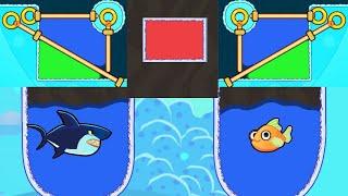 save the fish  pull the pin updated level save fish pull the pin android game  mobile game