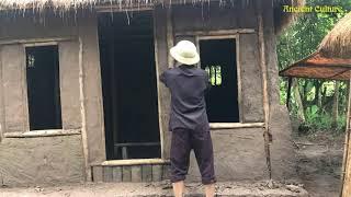 Làm nhà tranh vách đất - Making house bamboo part 3