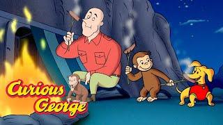 Camping with George  Curious George  Kids Cartoon  Kids Movies