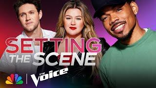 Coaches Chance Kelly Niall and Blake Break Down Filming the Blind Auditions  The Voice  NBC