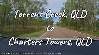 Torrens Creek QLD to Charters Towers QLD Dashcam