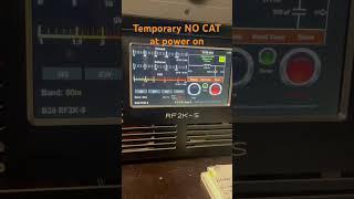 Temporary no cat at power on - not clear why this occurs - maybe pi initializing usb port ? #rf2ks