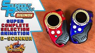 Super Complete Selection Animation Digimon Frontier D-Scanner Ver Ultimate Red & Blue Soundout12