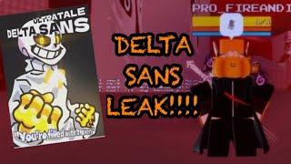 Delta Sans Leak With showcase