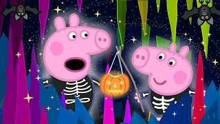 Peppa Pigs Halloween Dress Up Party  Peppa Pig Official Family Kids Cartoon