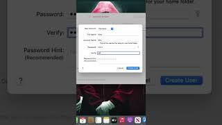 HOW TO ADD AN ACCOUNT FOR YOUR CAT  ON MAC #applelaptop #mactips #fix #macusers #viral