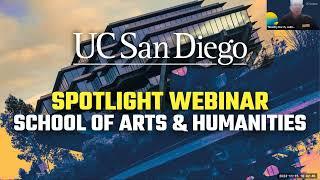 Spotlight Webinar - School of Arts and Humanities