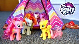 My Little Pony Camping Camper Van with New Tent  Mommy Etc