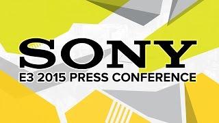 Sony Press Conference - E3 2015