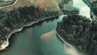 Barrage Montsalvens  Dam Montsalvens - Switzerland 4k