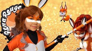 Cosplay Rena Rouge and Alya Cesaire from Ladybug How to make a flute Rena Rouge and ears Volpina