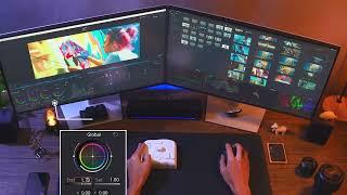 How do you edit your video faster than others  TourBox controller for video editing color grading