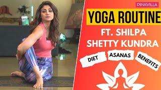Daily Yoga Routine for Beginners Ft. Shilpa Shetty Kundra  Yoga for Weight Loss  Shilpa Shetty