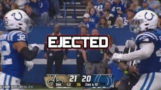 NFL Full Ejections of the 2023 Season