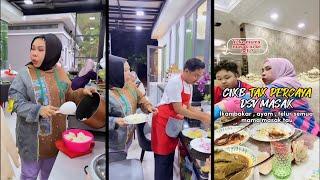 Dato Vida masak-masak bersama staff di rumah Cik B tak percaya Dato Vida masak