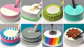 1000+ Quick & Easy Cake Decorating Technique Compilation  Most Satisfying Chocolate Cake Recipe