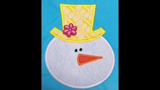 January Kimberbell Cutie Table Topper Part 2-Embroidery December 13 2023